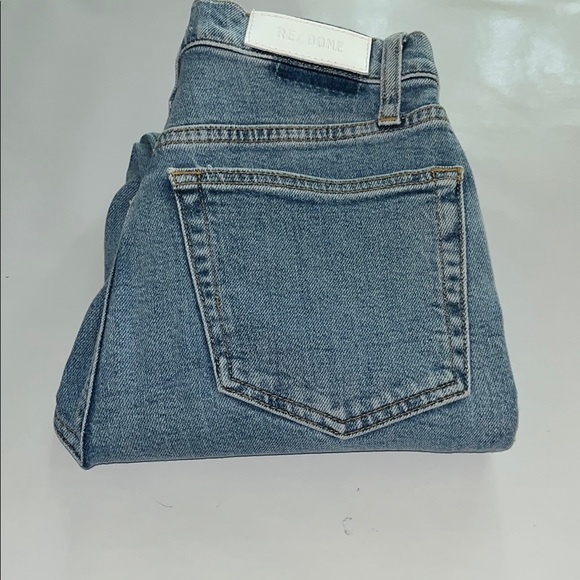 Re/Done 90’s High Rise Ankle Crop Size 26 - Picture 3 of 16